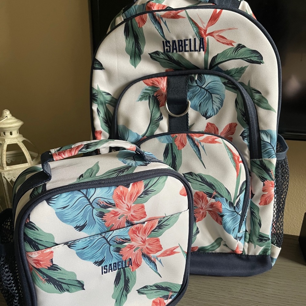 NEW!! Pottery Barn Teen Backpack & Lunch Tote